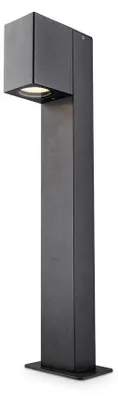 Produktbild von hoftronic LED Sockellampe 50 cm GU10 Fassung Max 7W IP65 Schwarz