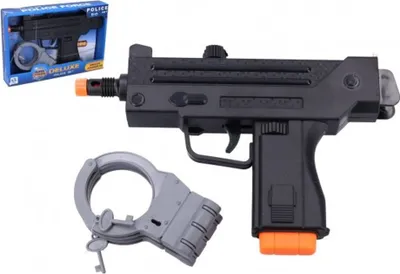 Produktbild von Pistole – Polizeipistole mit Handschellen, Set, 24 cm
