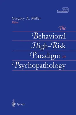 Produktbild von Das verhaltensorientierte Hochrisiko-Paradigma in der Psychopathologie