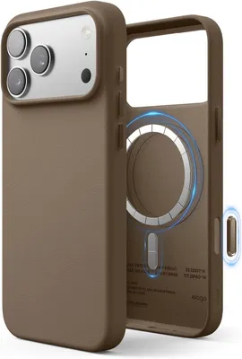 Obrázok produktu pre Kožené puzdro Elago MagSafe pre iPhone 17 Pro Max, taupe