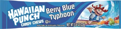 Produktbild von Hawaiian Punch Chews Berry Blue Typhoon (6 x 23g)