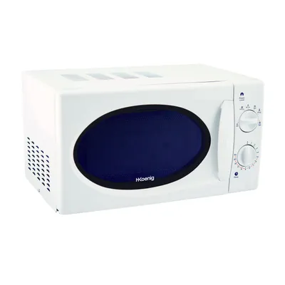 Zdjęcie produktu dla H.Koenig VIO6, Blat, Mikrofalówka Solo, 20 l, 700 W, Obrotowy, Biały
