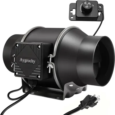 Zdjęcie produktu dla Wentylator kanałowy - 150 mm - 688 m³/h - 60 W - Regulacja prędkości
