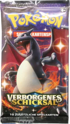 Produktbild von Pokemon - Verborgenes Schicksal - 1 Booster