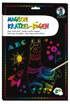Produktbild von URSUS 24554600F, Rubbelkarte für Kinder, 10 Stück(e)