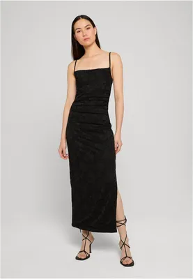Immagine prodotto di Urban Classics, abito lungo da donna, modello stretch in pizzo, colore nero, taglia M