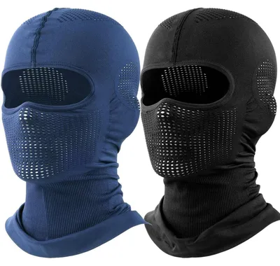 Obrázok produktu pre Motocyklová kukla, priedušná, unisex, čierna a modrá