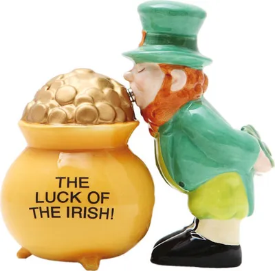 Produktbild von Salz- und Pfefferstreuer Luck of Irish - Geldtopf