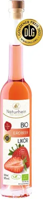 Produktbild von Erdbeer Likör 0.1 l 18 vol% : 100ml Nach Flaschengroesse filtern: 100ml