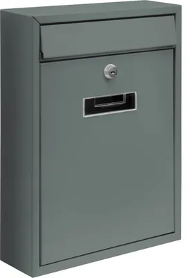 Image de Boîte aux lettres 360x260x80mm gris TO-78556