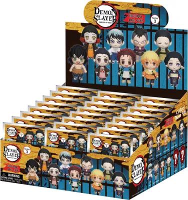 Produktbild von Demon Slayer: Kimetsu no Yaiba PVC-Taschenanhänger Series 3 Display (24)