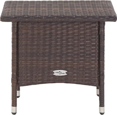 Immagine prodotto di Tavolino da Tè Marrone 50x50x47 cm in Polyrattan