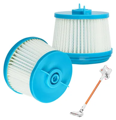 Produktbild von Nachmotorfilter - HEPA-Filter für Staubsauger - 2 Stück - Ersatzteilset