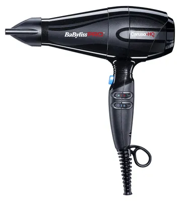 Immagine prodotto di Asciugacapelli BaByliss CARUSO-HQ, CA, 47,7777778 m/s, 1366 W, 83 m³/h, nero, monocromatico