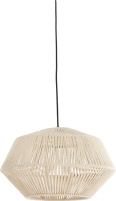 Produktbild von Light & Living - Hängeleuchte Deya - Creme - Ø40cm Hängelampe - Esstischlampe - Wohnzimmerlampe - Schlafzimmerlampe - Wohnzimmer