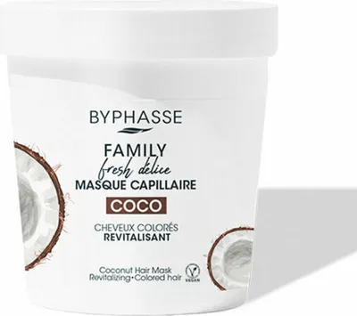 Obrázok produktu pre Byphasse Family Fresh Delice Mascarilla Cabello Coloreado 250ml