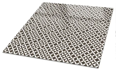 Produktbild von Bedruckte Glas Tischplatte 120x80 cm – Glas Tischplatte Küche – Tischplatte aus Sicherheitsglas – Glasplatte für Küchentisch – Moderne Tischplatte Glas – Dekorative Glastischplatte – Pflegeleichte Tischplatte Küche – Geometrisches Mosaik, KI-generiertes Bild
