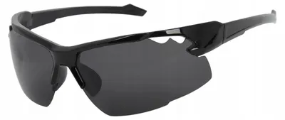 Produktbild von Haker H538A Sportliche Sonnenbrille Schwarz Verspiegelt