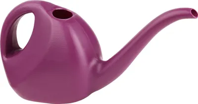 Produktbild von Garronda Gießkanne Zimmerpflanzen Innen, Gießkanne klein plastik, Bewässerung für Zimmerpflanzen, Gieskanne für Haushalt GD-0045 (Violett, 2 Liter)