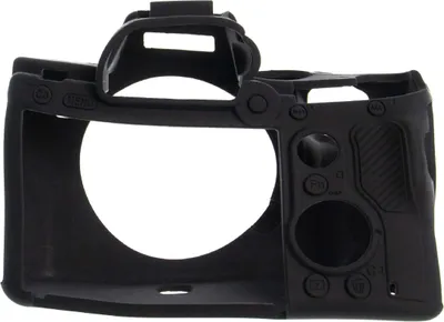 Produktbild von vhbw Hülle kompatibel mit Sony Alpha 7R III, 9, 7 III Kamera - Case, Silikon Schwarz