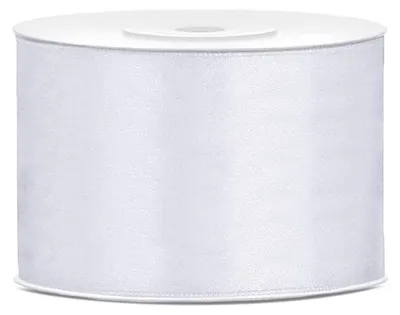Obrázok produktu pre Wstążka satynowa 50 mm/25 m Biała Party Deco