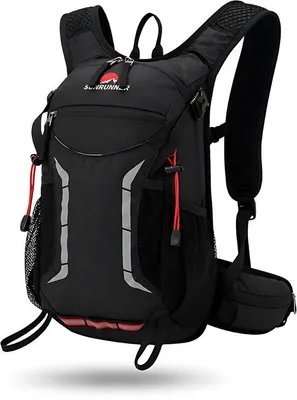 Productafbeelding van CarryQuest® - 25 liter klimrugzak, nylon, drinkreservoir, zwart