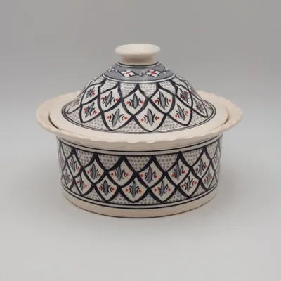 Image de Cocotte Querouana Bakir gris - D 25 cm