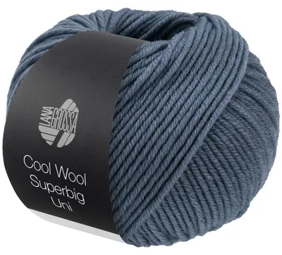 Produktbild von Lana Grossa - Cool Wool Superbig 0018 stahlblau