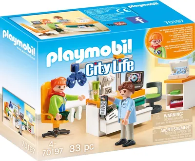 Produktbild von PLAYMOBIL 70197 Beim Facharzt: Augenarzt