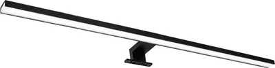 Obrázok produktu pre Kúpeľňové nástenné svietidlo nad zrkadlo LED 15W neutrálnej farby čierne podlhovasté 90 cm IP44 SAMOS Polux