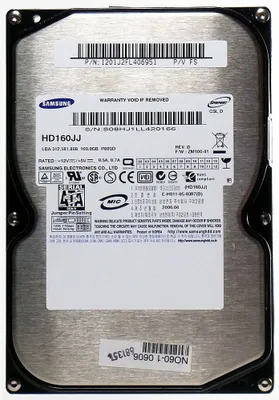Produktbild von 160GB HDD Samsung HD160JJ SATA  [11453]