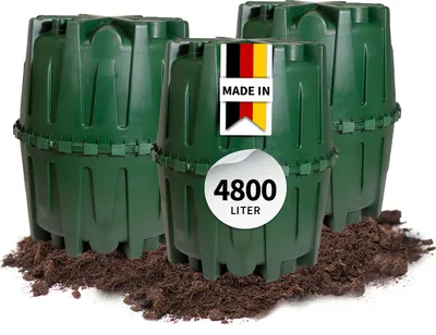 Produktbild von 4rain HERKULES Regenwassertank-Set 4800 Liter