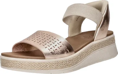 Obrázek produktu pro Dámské sandály Skechers Perforated Duraleathe Gold-Rose, Barva:multicolor, Velikost EU:36