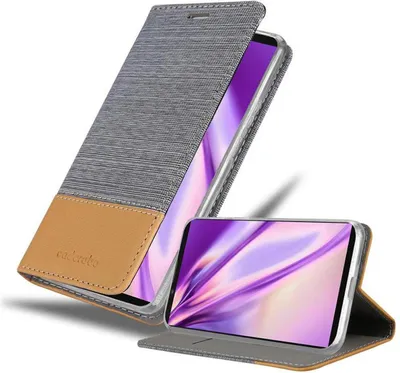 Image de Cadorabo Housse pour Sony Xperia 1 II Housse en gris Housse pour portable Etui Book Case Cover