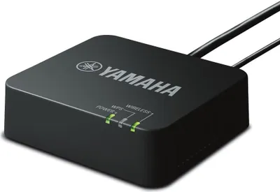 Obrázek produktu pro Yamaha YWA-10, Kabelový a bezdrátový, Bezdrátový, Ethernet, Wi-Fi 4 (802.11n), 300 Mbit/s, Černá