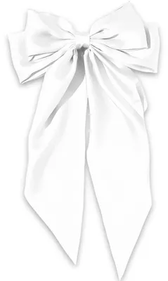Produktbild von Haarspange ZU - 40172 - Elegante Schleife in Weiß KP40172