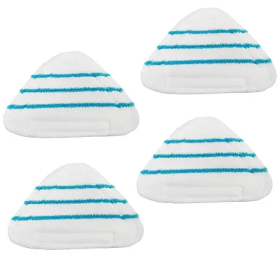 4 Ersatz-Mikrofasertücher für Dampfreiniger, universelle Pads