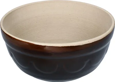 Produktbild von KOTARBAU® Tonschüssel Keramik Rührschüssel Backschüssel aus Steingut ? 24 cm