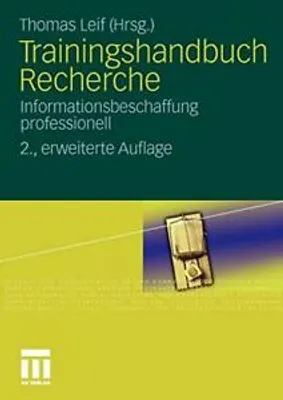 Produktbild von Trainingshandbuch Recherche