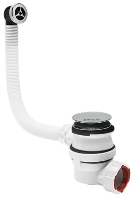Productafbeelding van Wirquin 30721533 Complete wastafelset XS Pure Quick Clac met overloop