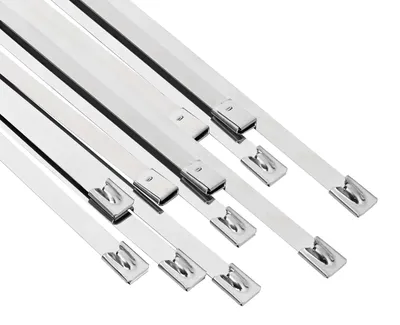 Produktbild von vidaXL Kabelbinder 12 stk. 7,9 x 600 mm Silber