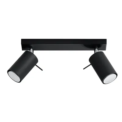 Immagine prodotto di Lampada da soffitto Lampada da soffitto Sollux RING nero HOMLA