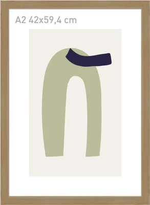 Produktbild von accent by nielsen Holz Bilderrahmen Velino, Eiche, 42 x 59,4 cm (A2)