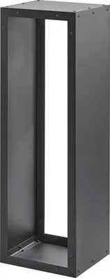 Produktbild von Kaminholzregal Firewood schwarz 116x38x35 cm