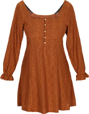 Image de Robe ebeeza pour femmes - marron, L