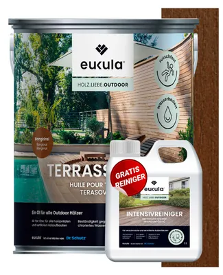 Produktbild von Eukula Terrassen-Öl, 2,5 Liter, Bangkirai