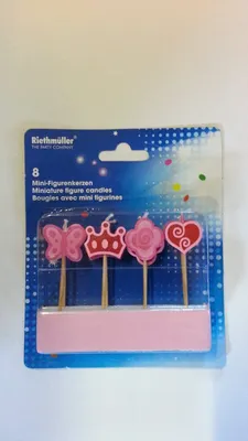 Produktbild von Amscan 551517, Kerzen, Pink, Rot, 8 Stück(e)