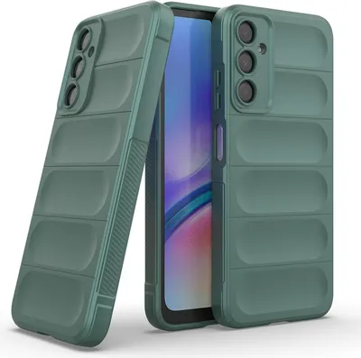 Produktbild von Handy Hülle für Samsung Galaxy A05s Grip Case Cover Schutzhülle Softgrip Farbe: Grün