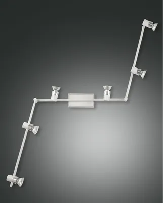 Produktbild von Fabas Luce Spot Alice GU10 Weiß 6x50W