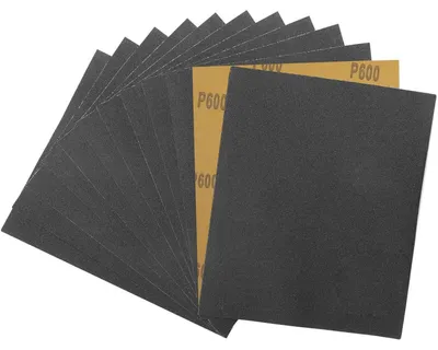 Produktbild von Schleifpapier 600 Körnung 230x280mm Nass/Trocken 15 Stück